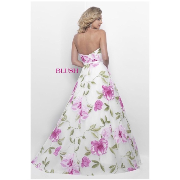 Blush prom dress - Picture 2 of 3